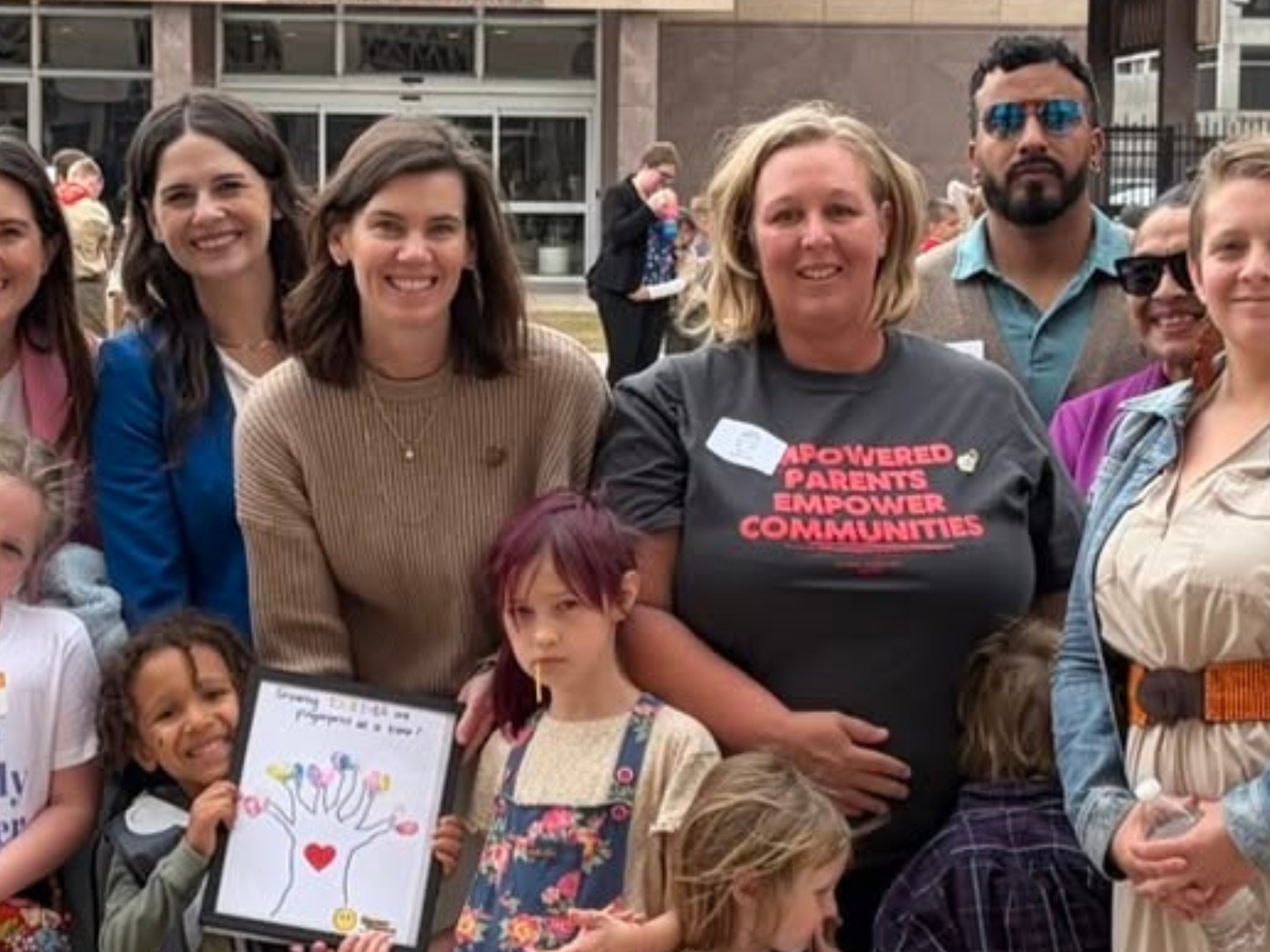 Audrey Talbert with Representative Liguori at the Arizona Capitol